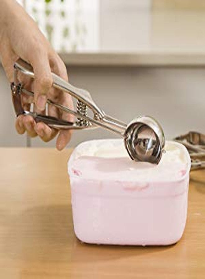 FosCadit Easy Handheld Multi Use Stainless Steel Ice Cream Serving Spoon Scooper - Image 3